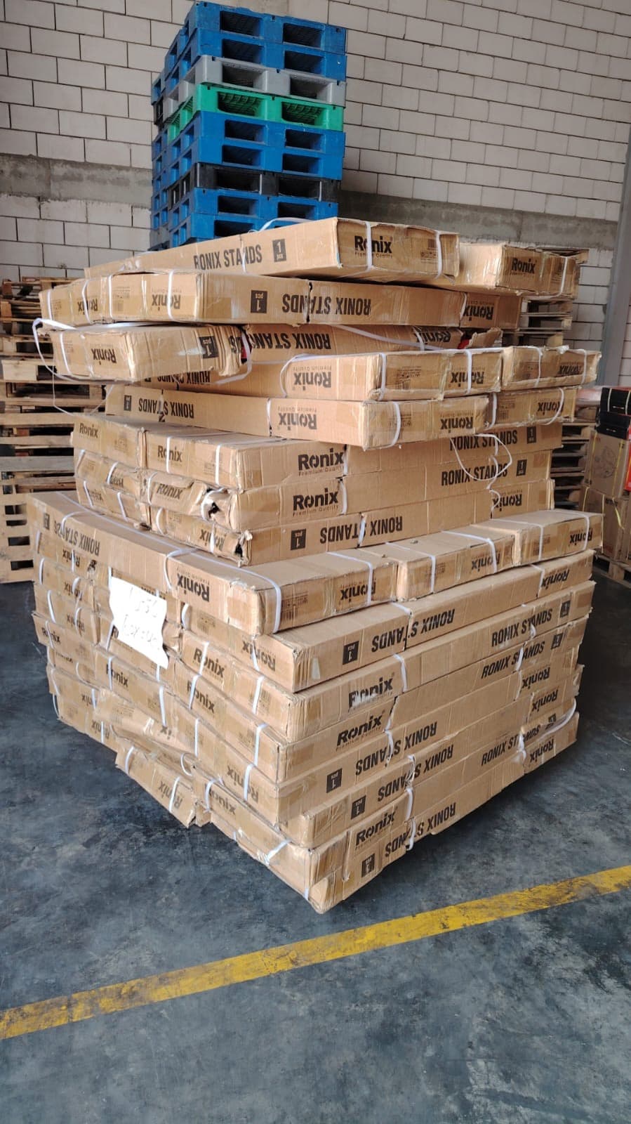 Ronix product pallets ready for dispatch