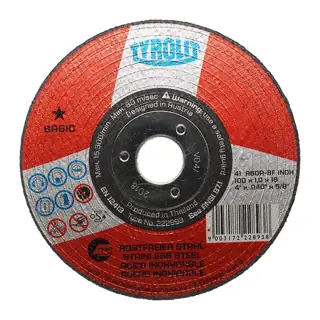قرص قطع ستانلس ستيل Tyrolit 222893/34354597، 100x1x16mm