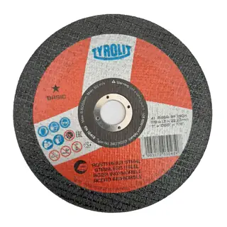 قرص قطع Tyrolit 34076313، 41c، 178x1.6x22.23