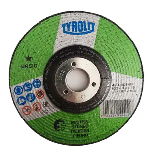 قرص قطع حجر Tyrolit 494440، 4"x1/8"x5/8"