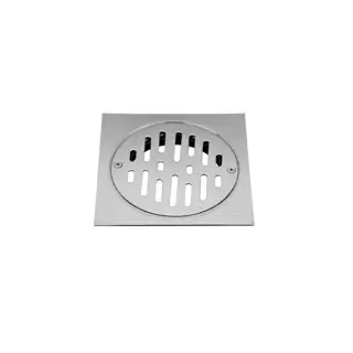 غطاء مصرف (مصفاة) 7001D، 150x150mm، إطار وشبك ستانلس ستيل 316 مع مسامير ستانلس