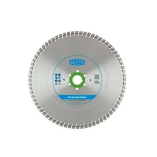 شفرة قطع خرسانة جاهزة Tyrolit 83201، c3hz 800x5، 8x60