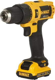 دريل بطارية لاسلكي 12 فولت بقوة 30 نيوتن متر، ظرف 10 ملم، و 1500 دورة في الدقيقة – DeWalt