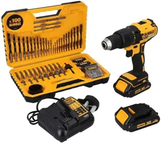 دريل لاسلكي بدون فحمات 18 فولت للحفر الفعال، 1.5 أمبير ساعة، 65 نيوتن متر – DeWalt