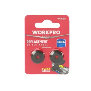 شفرة قاطعة أنابيب، فولاذ SUJ2, معالج حرارياً، حافة دائرية حادة، قطع أنظف – WORKPRO