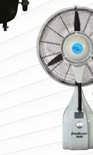 مروحة رذاذ حائطية Deton MFW-26L