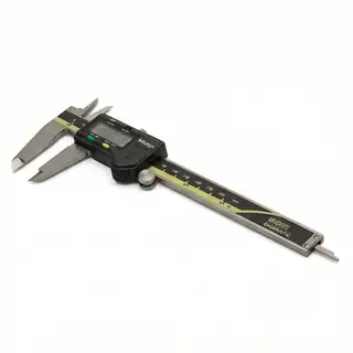 Mitutoyo Digital Vernier Caliper 8-inch, Hardened Stainless Steel for Precise Internal & External Measurement
