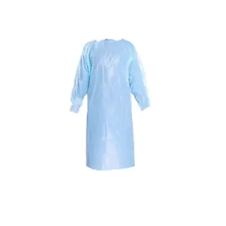 رداء CPE للاستعمال الواحد، أزرق، 117*190 سم