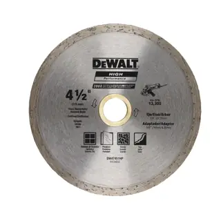 قرص ألماس مستمر DeWalt DW47451HP4، 1/2-115 مم