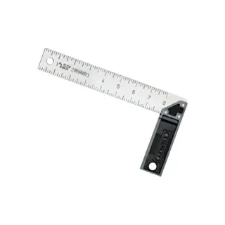 زاوية نجار (مسطرة تربيع) Stanley E-46532 بمقبض زنك، 200mm / 8"