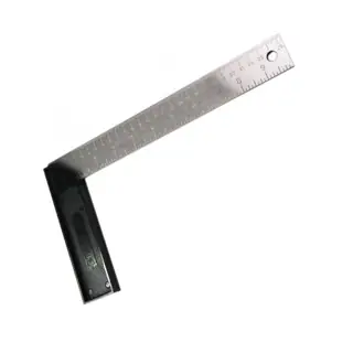 زاوية نجار (مسطرة تربيع) Stanley E-46534 بمقبض زنك، 250mm / 10"