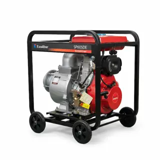 إكسكاليبور مضخة مياه ديزل – 6 بوصة، محرك 13 حصان، تشغيل سلف SP605DE-1
