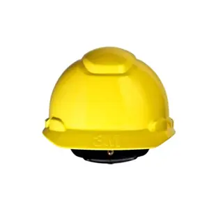 خوذة سلامة 3M H-702R، أصفر، تعليق راتشيت 4 نقاط