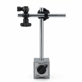 Mitutoyo Magnetic Stand, Hardened Steel, Precision Dial Indicator Holder