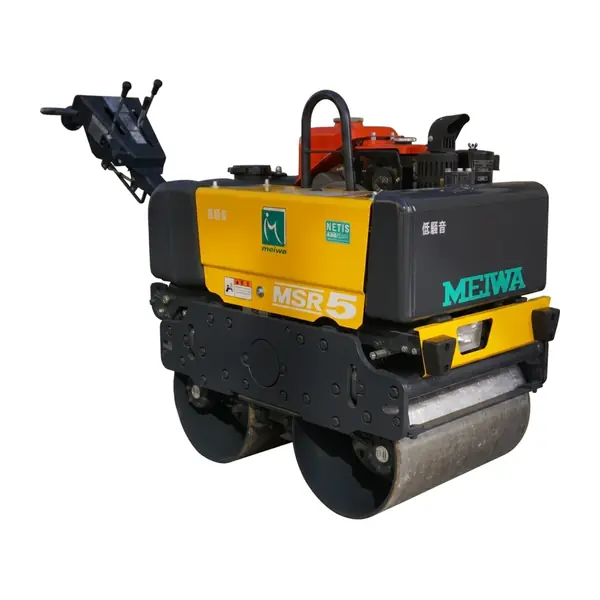 Meiwa Diesel Vibratory Road Roller, 7HP Kubota Engine, Made in Japan MSR5KM