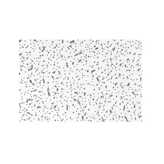 بلاط أسقف ألياف معدنية Omni، 600x600x15mm، حافة مربعة
