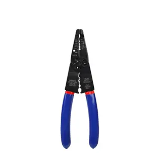 WORKPRO 8-inch Multi-Purpose Wire Stripper Plier with 0.8-2.6mm Stripping and Clean Crimping