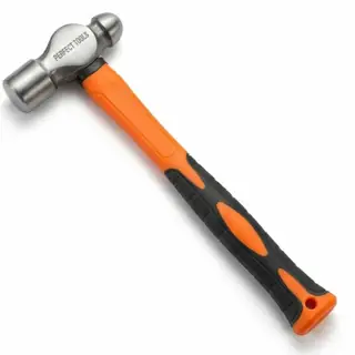 Perfect Ball Pein Hammer with Fiber Handle for Metalworking