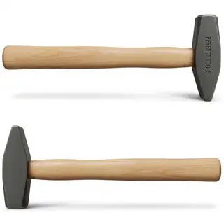 Perfect Machinist Hammer Wooden Handle for Metalworking
