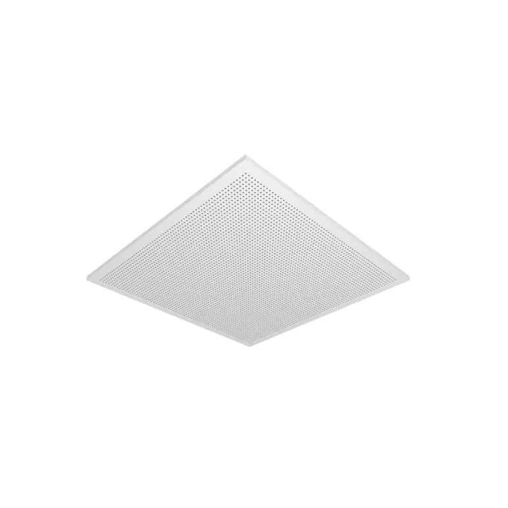 بلاط أسقف جبس مثقب 600x600x12.5mm، ثقب مربع (10x10)، حافة مسطحة T15 - USG Boral