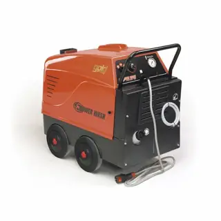 باور واش ماكينة غسيل ضغط عالي حار وبارد، 10 حصان، 250 بار، صناعة إيطالية PWGB250-15T