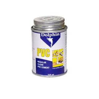 لاصق مذيب PVC من Dolphin، 476 مل