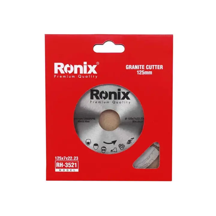 رونيكس ديسك قطع جرانيت 125x22.2x7 ملم (5 بوصة) - موديل RH-3521