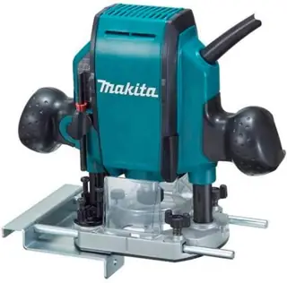 راوتر، 900 واط، ظرف 6/8 ملم، 10000-30000 دورة في الدقيقة، قاعدة غطس لأعمال الجارة – Makita