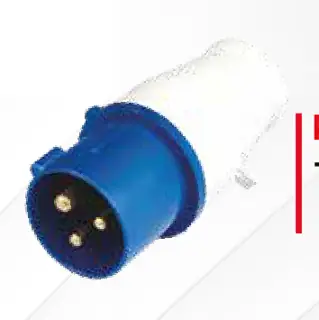 قابس صناعي RR RR013 16A 3 Pin 250V (ذكر)