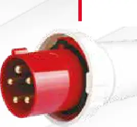 قابس صناعي RR RR025 32A 5 Pin 400V (ذكر)