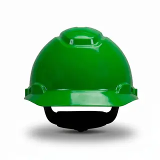 خوذة أمان خضراء، قابلة للتعديل 52-62 سم، HDPE/ABS، حماية عالية من الصدمات – 3M