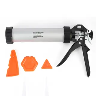 WORKPRO Sausage Caulking Gun, 15" AL Barrel for Easy Caulk Application