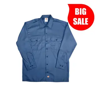 قميص Dickies SS48 كم طويل، كحلي غامق