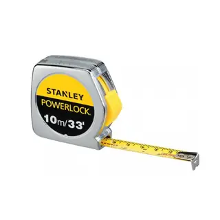 شريط قياس Stanley STHT33463-8 Powerlock، 10m x 25mm (33ft)