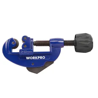 قاطعة أنابيب 1/8" - 1-1/8" (3-30 مم) لأنابيب الحاس والألومنيوم، قطع نظيف ودقيق – WORKPRO
