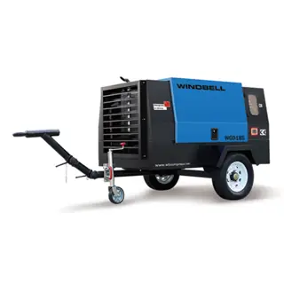 ويندبيل كمبروسر هواء ديزل – 50 حصان، تدفق هواء 185 CFM (5.2 متر³/دقيقة) WGD185