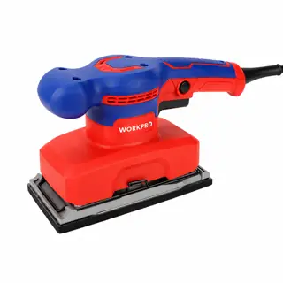صنفرة تشطيب احترافية، 320 واط، مقاس لوح 93x185 ملم لتشطيب الأسطح الأنعم – WORKPRO